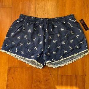 NWT nautical shorts